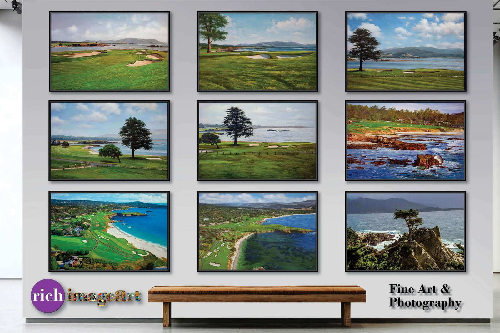 lithograph Azalea Augusta National Golf Club painting print Masters oil painting canvas prints 8x10-40x60in Oil Painting Art Print Hole 13 PGA giclee wall art