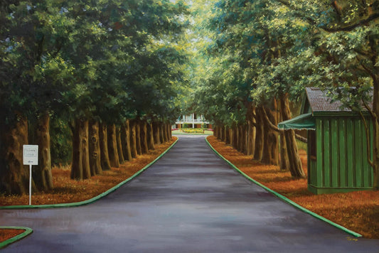 artwork Augusta National Golf Club the Masters of Augusta wall artwork PGA Golf canvas prints Masters Founder's Circle painting print Magnolia Lane 8x10-40x60in Art Print painting print wall art lithograph matte paper poster picture photograph photo fine art print for wall hanging.