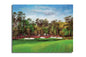 the Masters of Augusta Azalea Masters Amen Corner canvas prints Augusta National Golf Club Hole 13 wall art 8x10-40x60in Oil Painting Art Print art print two matte paper prints image poster picture photograph photo fine art print wall hanging.
