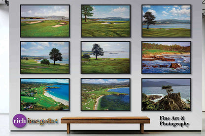lithograph Azalea Augusta National art on wall Masters Amen Corner oil painting canvas prints 8x10-40x60in Oil Painting Art Print Golf Club Hole 13 the Masters of Augusta giclee wall art