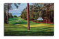 Augusta National Golf Hole 10 Camellia Masters 10Ri2 Painting Wall Art Print 24x36in Canvas Frame Rich image Art
