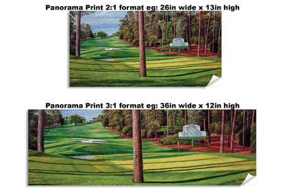 Augusta National Golf Hole 10 Camellia Masters 10Ri2 Painting Wall Art Print Rich image Art