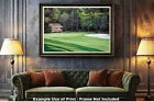 Augusta National Golf Hole 11 White Dogwood PGA 11Ri2 Painting Wall Art Print Rich image Art