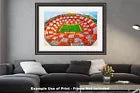 Tennessee Volunteers Neyland Stadium UT Vols NCAA Football Checkerboard 1MC1 Art Rich image Art