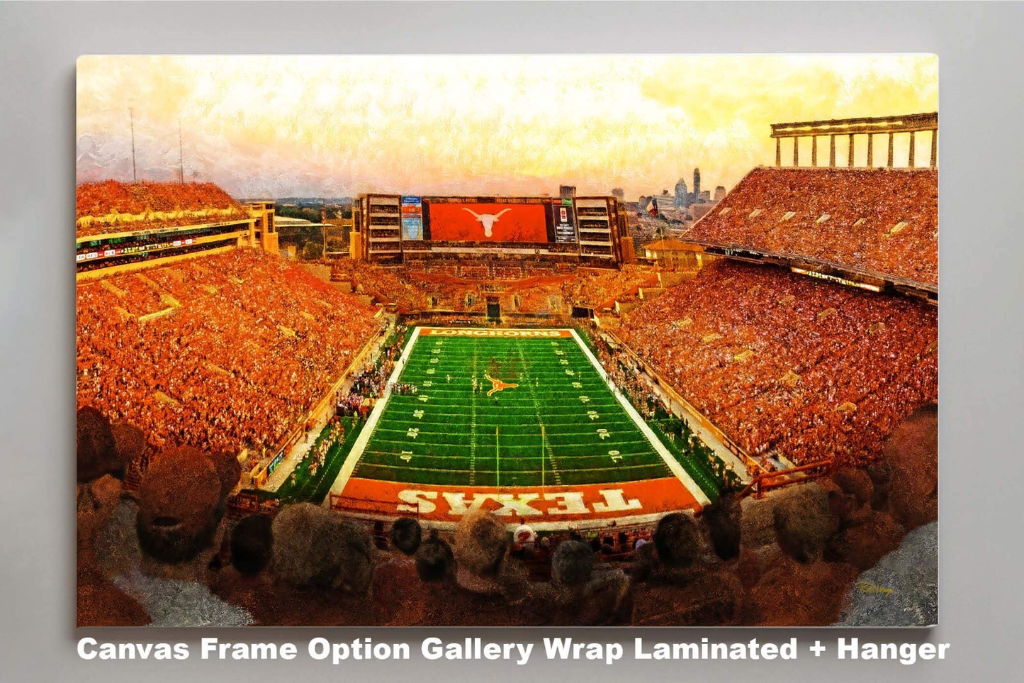 Texas Football Longhorns Darrell K Royal Texas Memorial Stadium Football 1MC1 Rich image Art