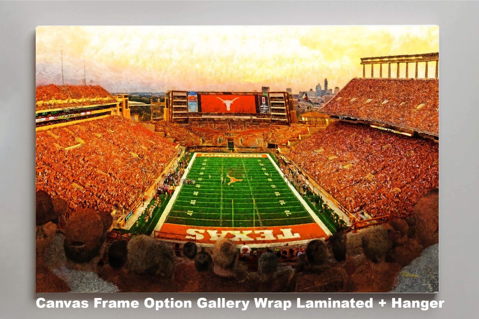 Texas Football Longhorns Darrell K Royal Texas Memorial Stadium Football 1MC1 Rich image Art