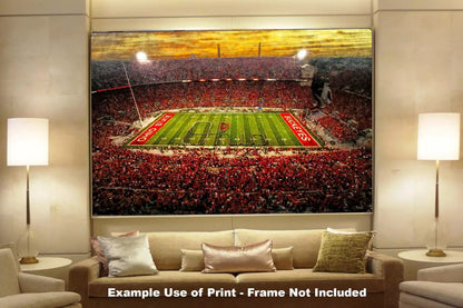 OSU Football Ohio Stadium Buckeyes NCAA College Football 1MC1 Art Rich image Art