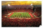 OSU Football Ohio Stadium Buckeyes NCAA College Football 1MC1 Art 28x40in Cotton Canvas Rolled Rich image Art